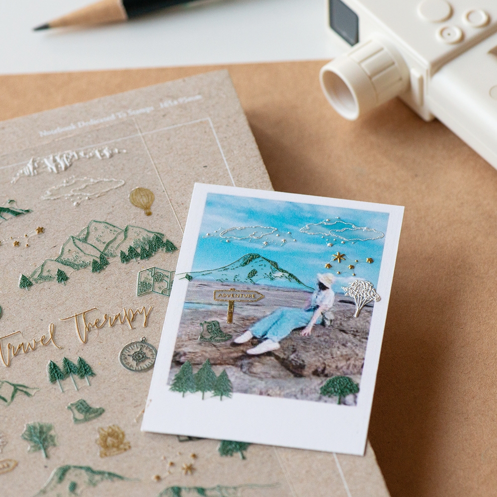 MU Pop-Up Sticker Mountains - No.8