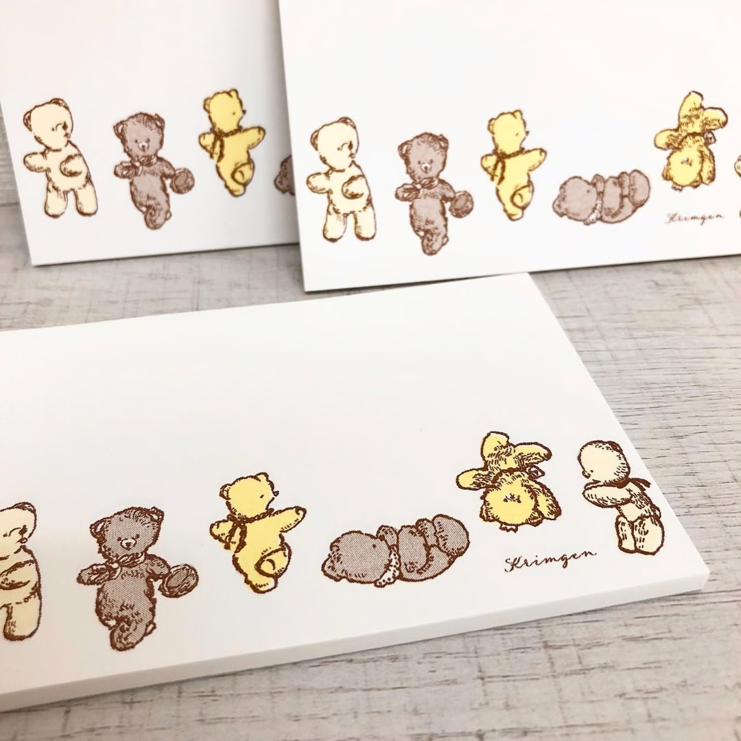 Krimgen Notepad - Bears
