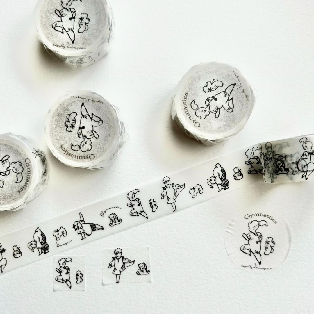 Krimgen Washi Tape - Gymnastics