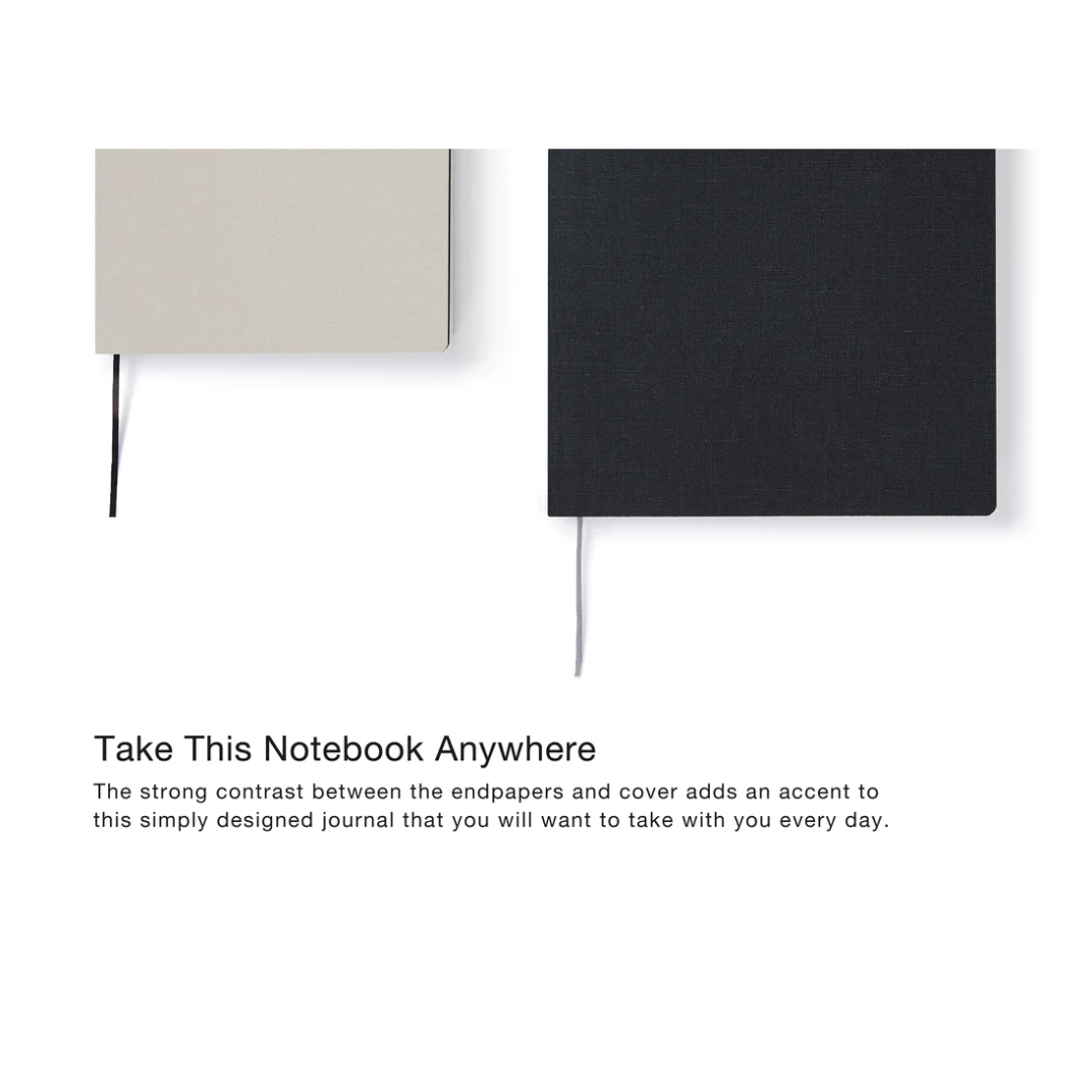 ITO BINDERY Notebook Gray A6 - Blank