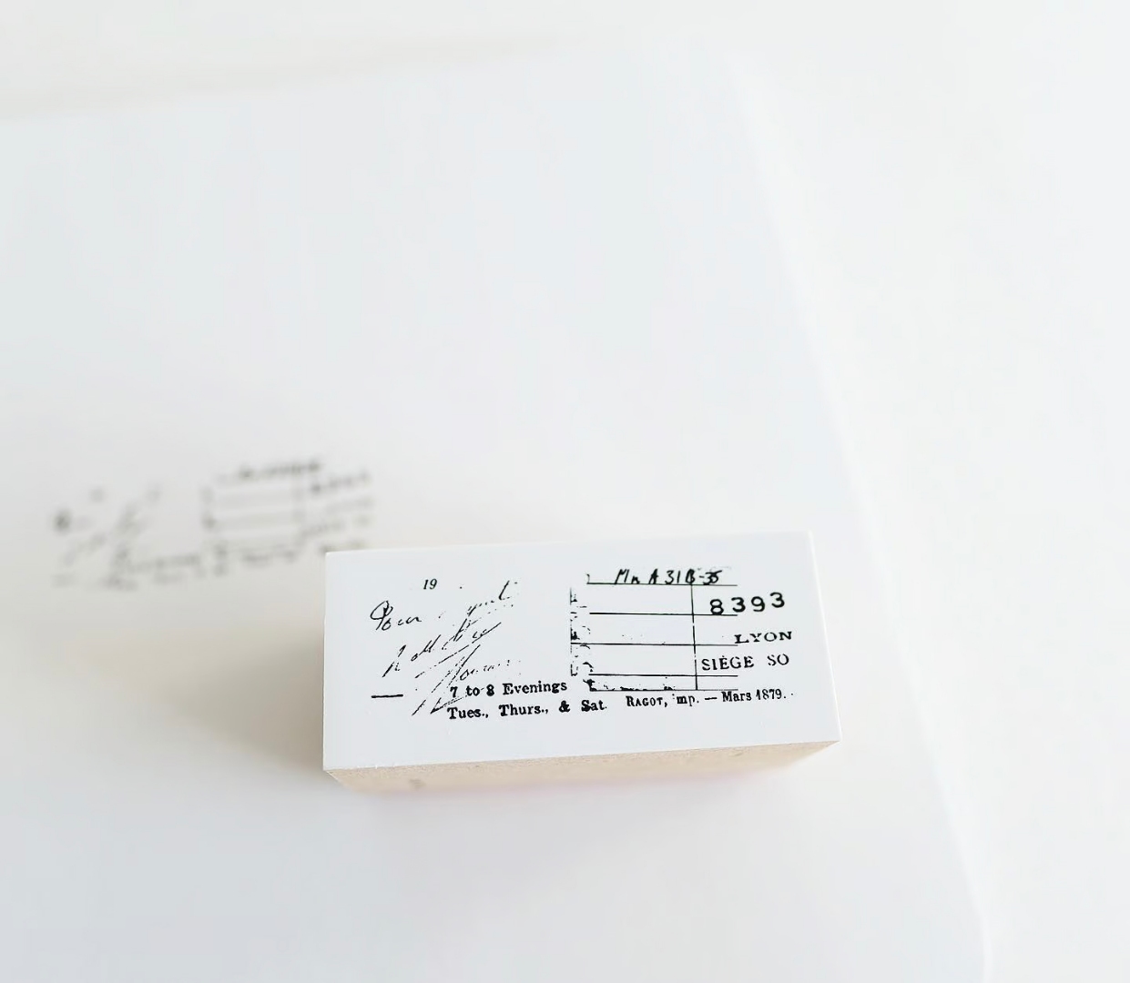 Yohaku Stamp S081 - Recipe