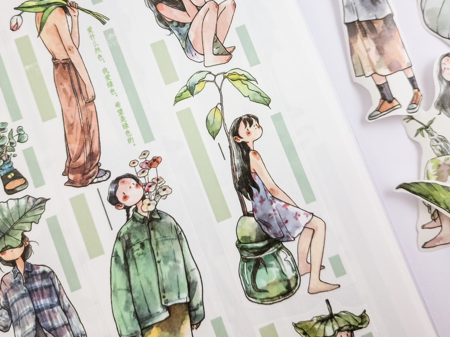 Ding Idako Matte PET Tape - Notes In The Wilderness