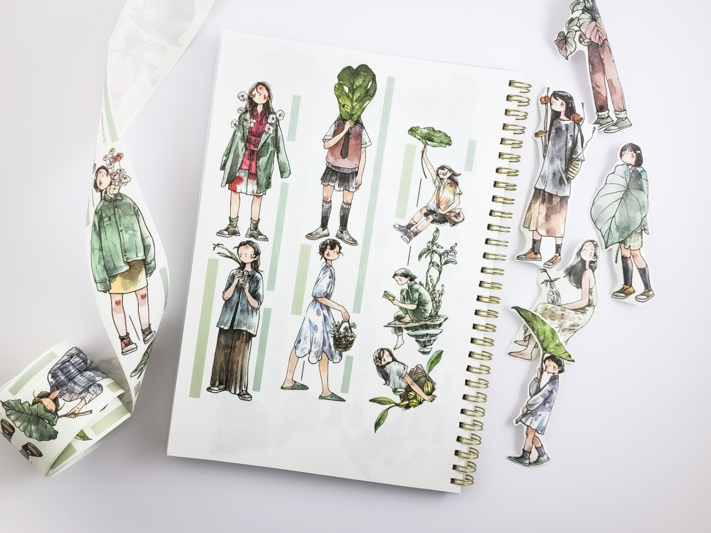 Ding Idako Matte PET Tape - Notes In The Wilderness