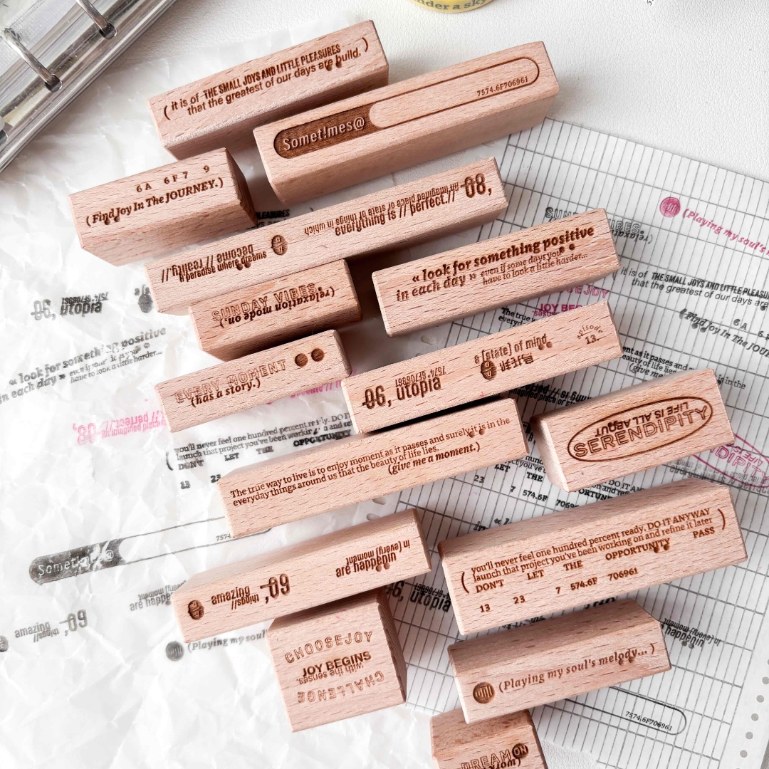 Sissi Rubber Stamps Utopia - Set C