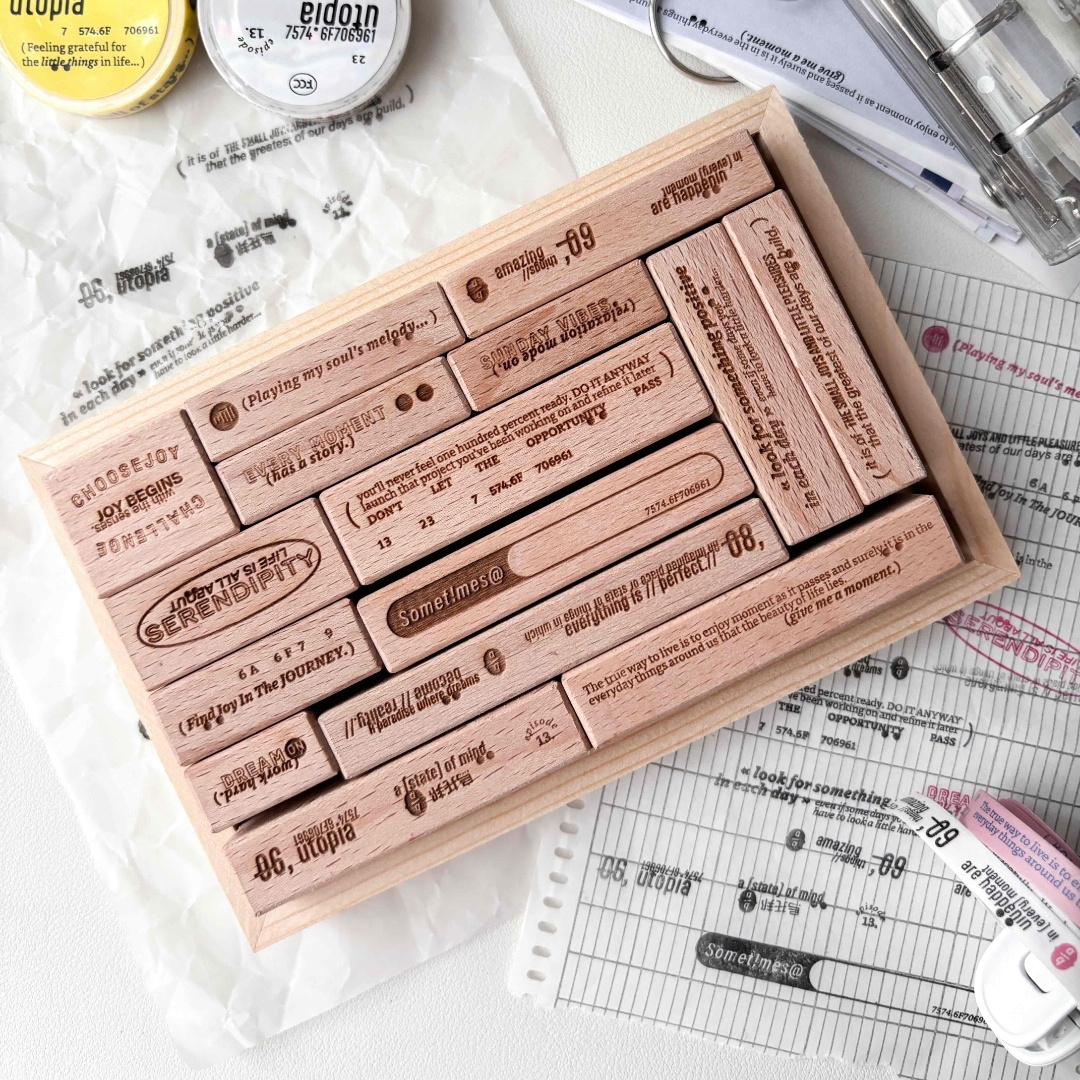 Sissi Rubber Stamps Utopia - Set C