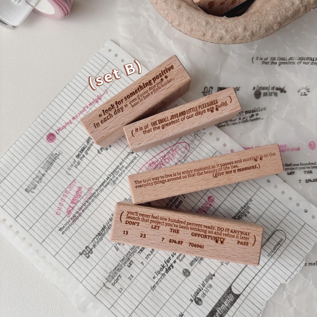 Sissi Rubber Stamps Utopia - Set B