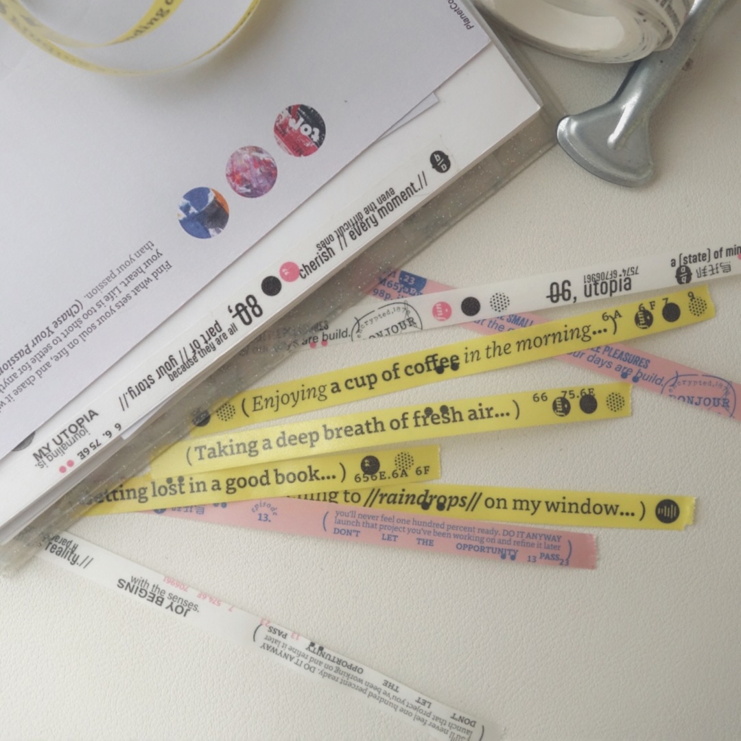 Sissi Washi Tape Utopia - Yellow