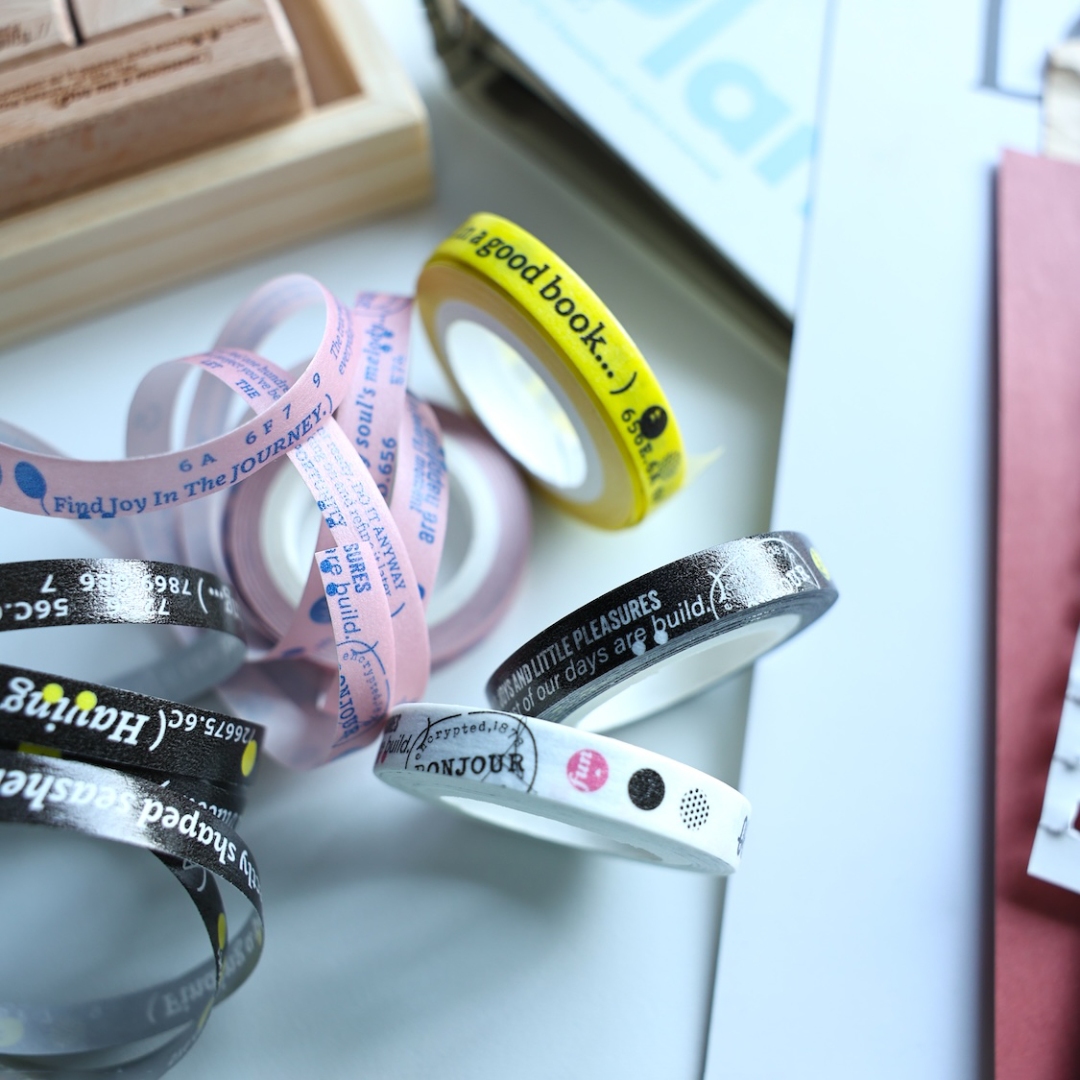 Sissi Washi Tape Utopia - Yellow