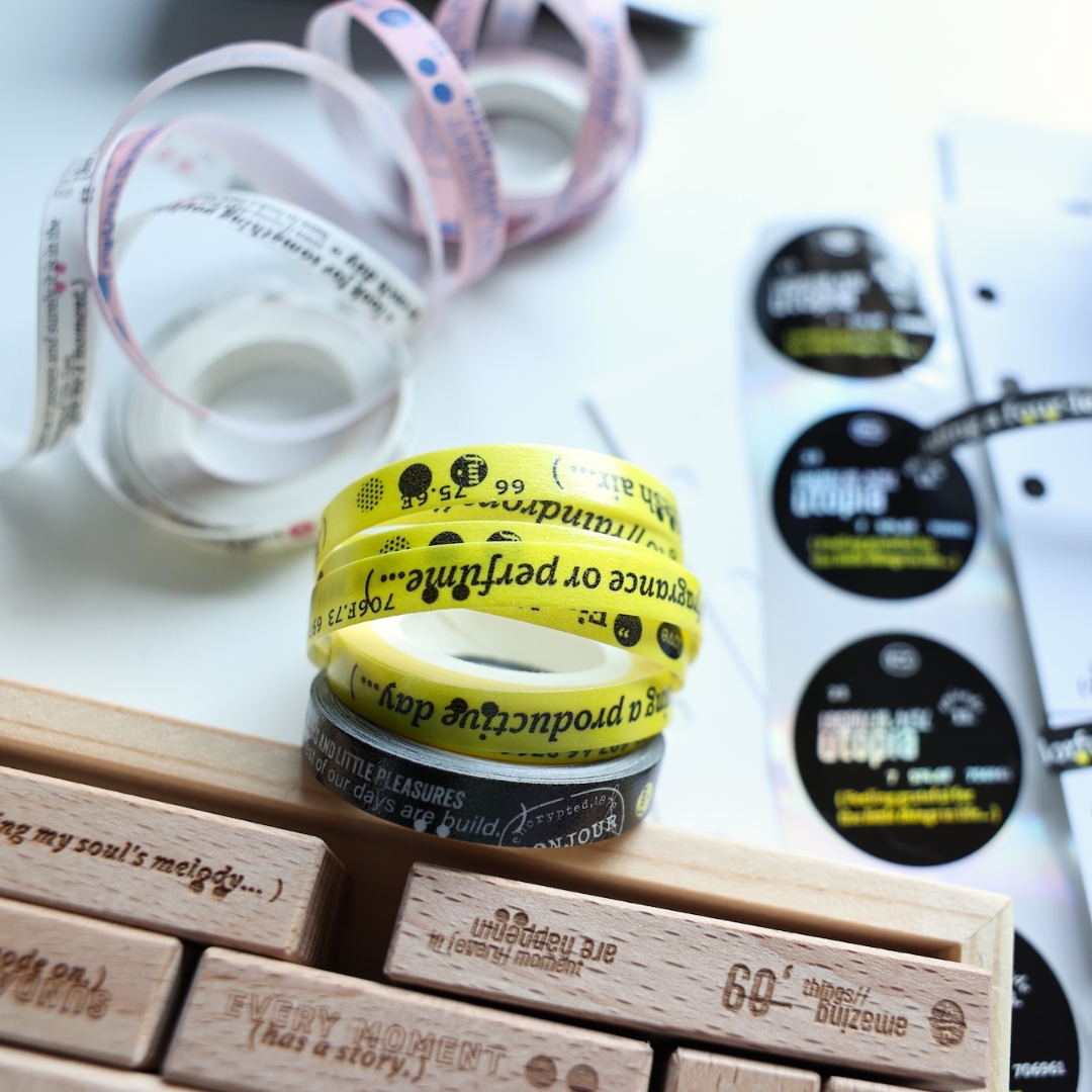 Sissi Washi Tape Utopia - Yellow