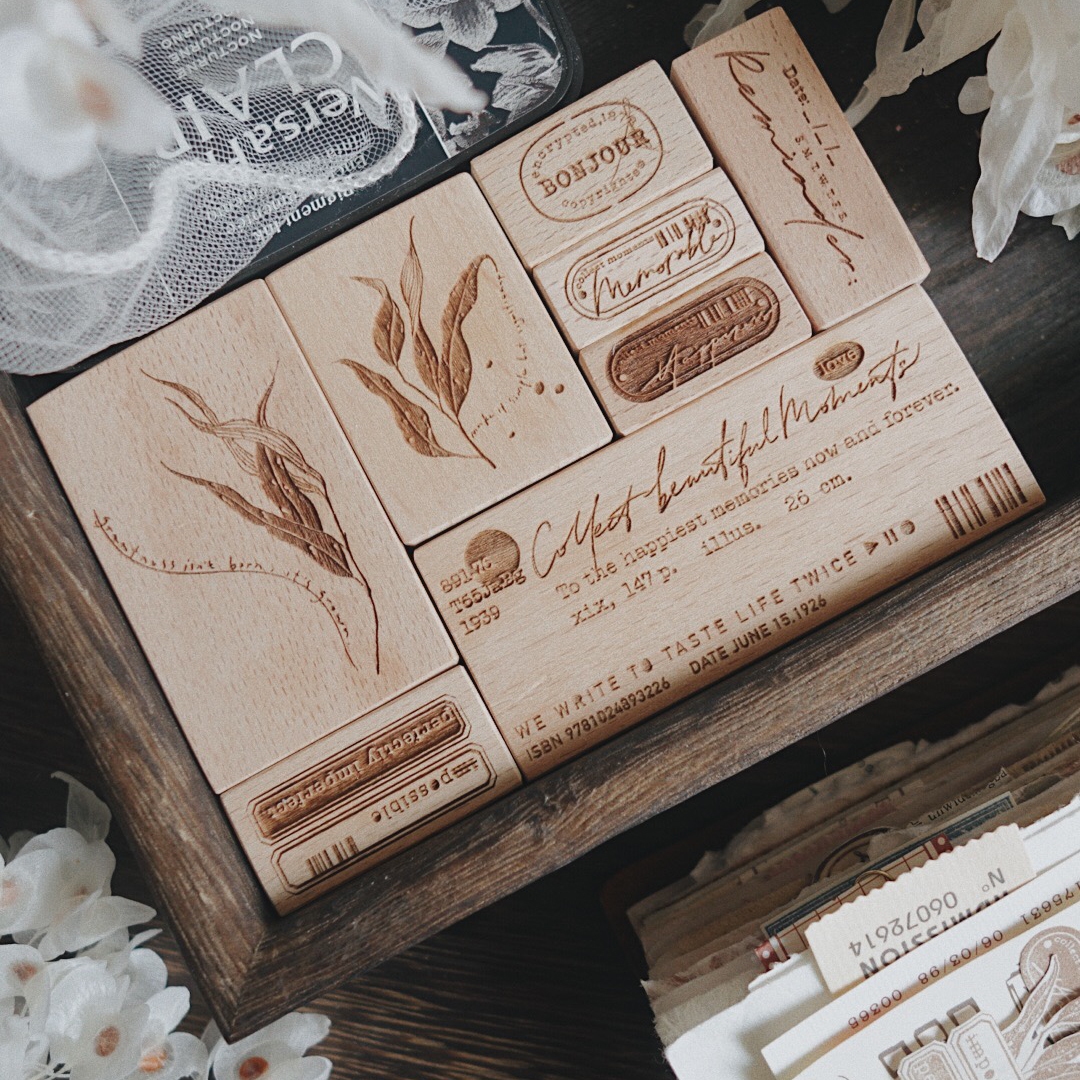 Sissi Rubber Stamps Full Set - Memory Label