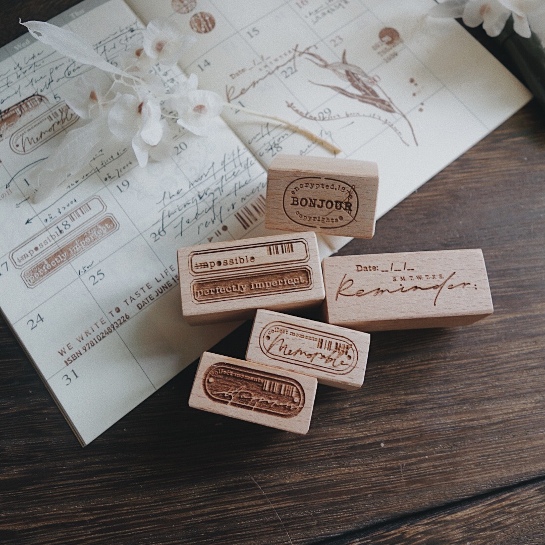 Sissi Rubber Stamps Full Set - Memory Label