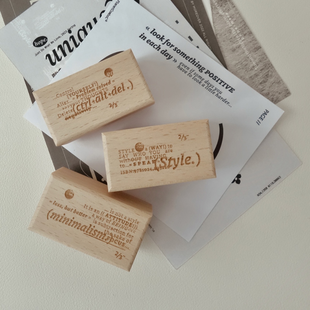 Sissi Rubber Stamp Two Three - Index