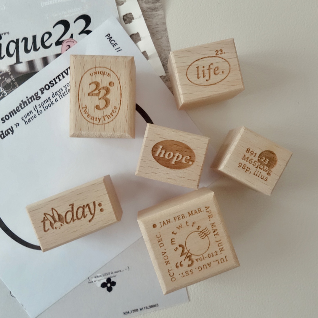 Sissi Rubber Stamp Two Three - Index