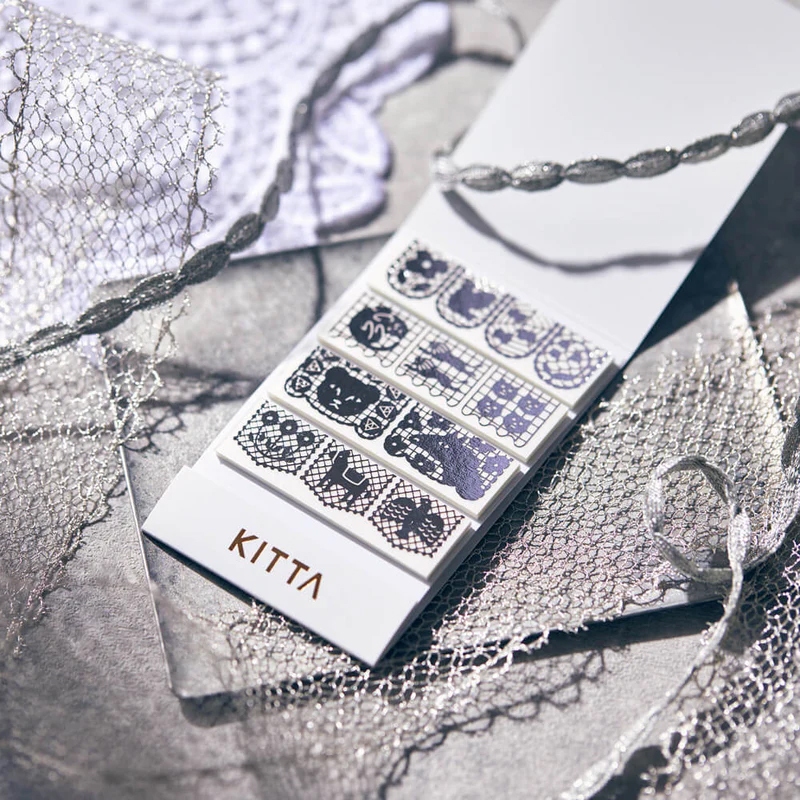 KITTA Washi Tape Stickers KITH010 - Lace