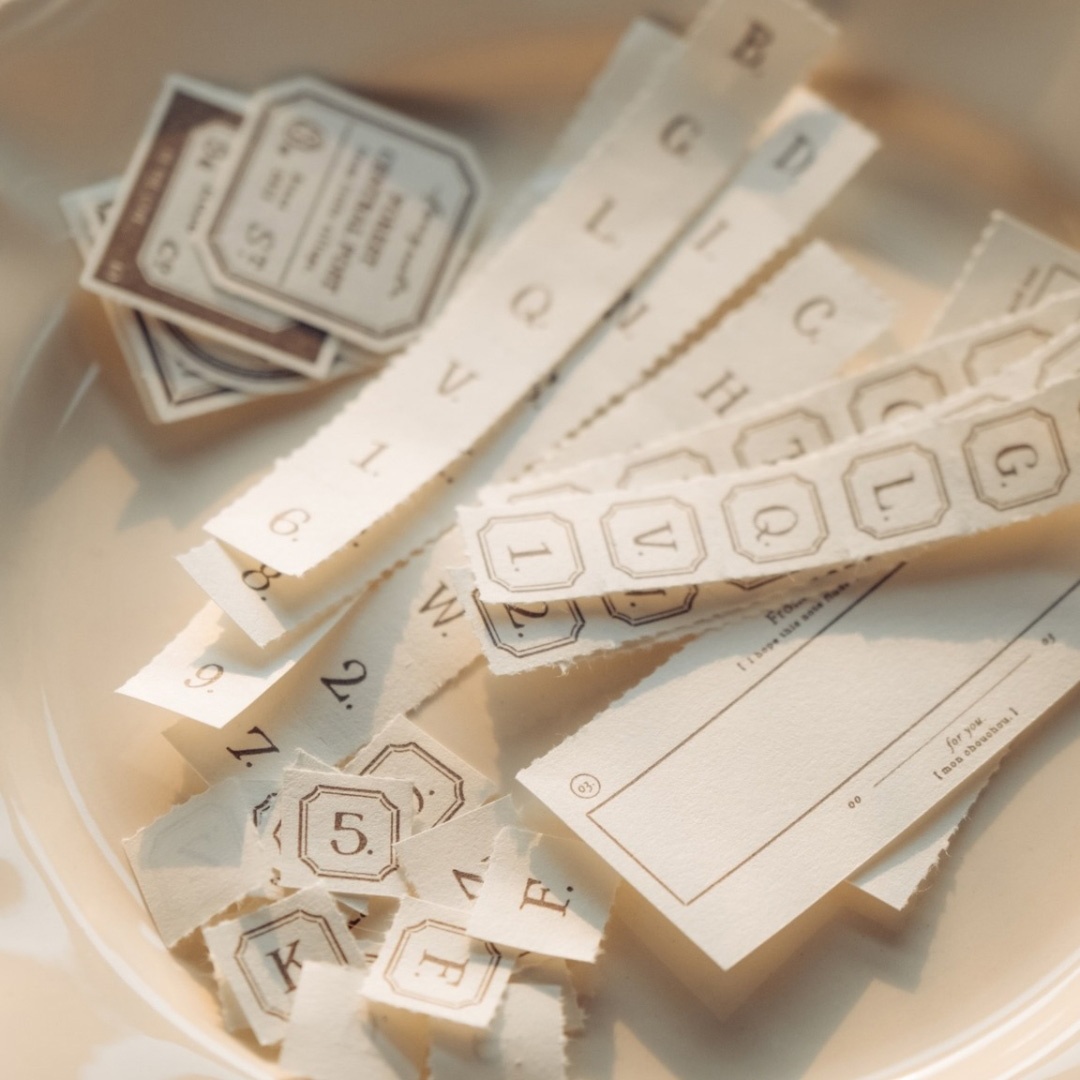 OURS Letterpress Book - Grocery Labels