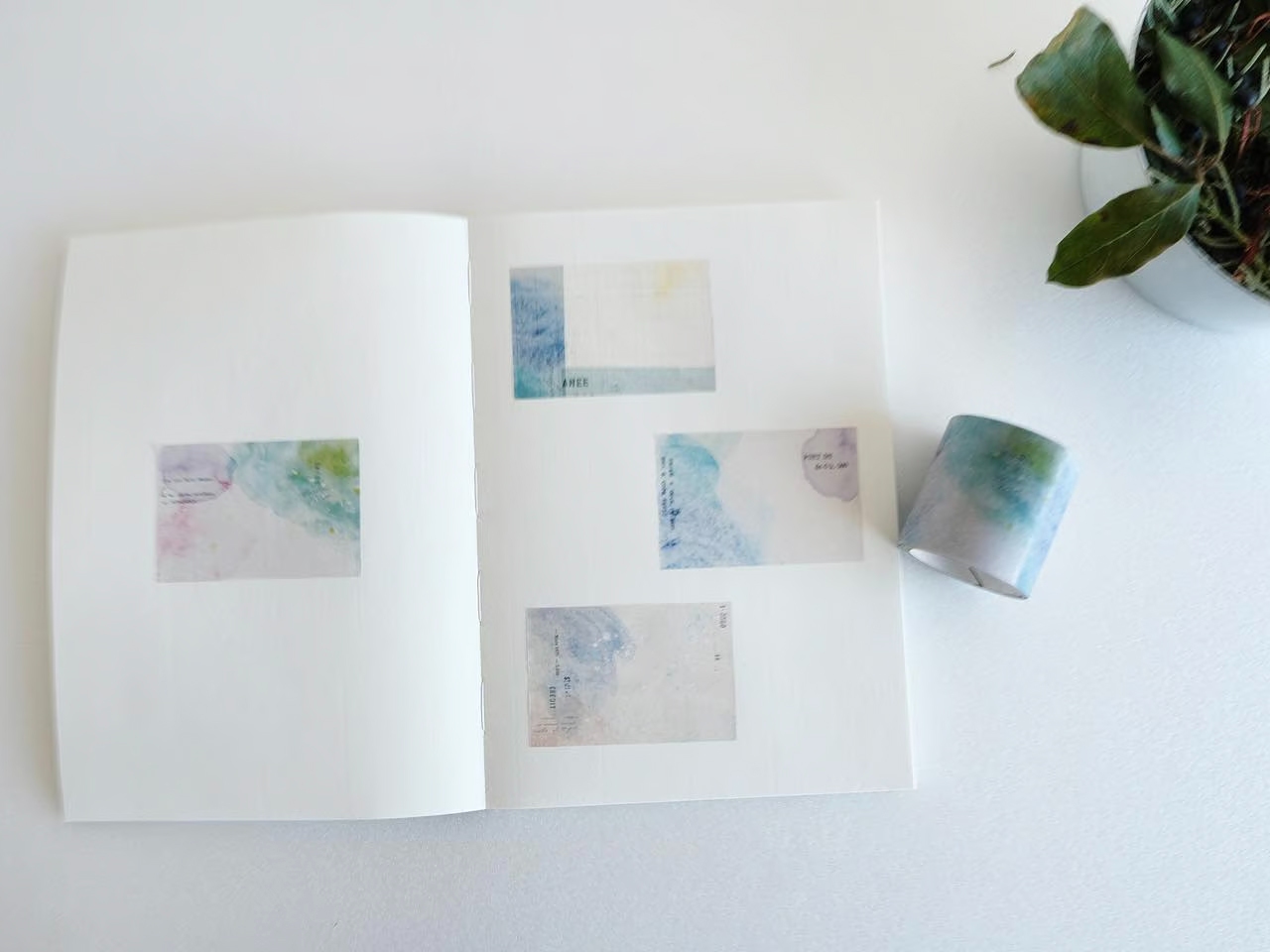 Yohaku Tracing Roll Sticky Note R-002 - Planetarium