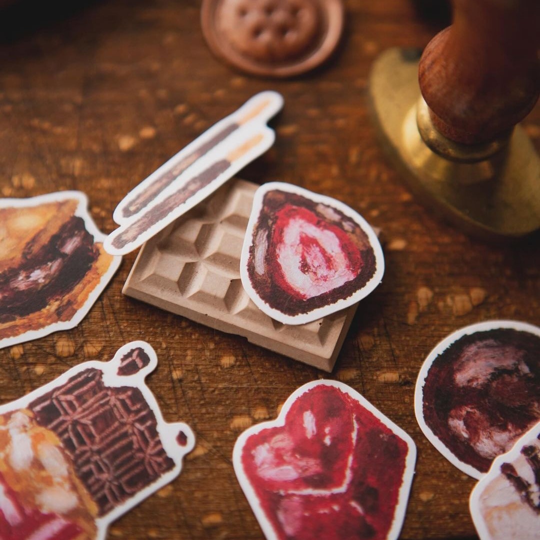 OURS Sticker Flakes - Chocolate