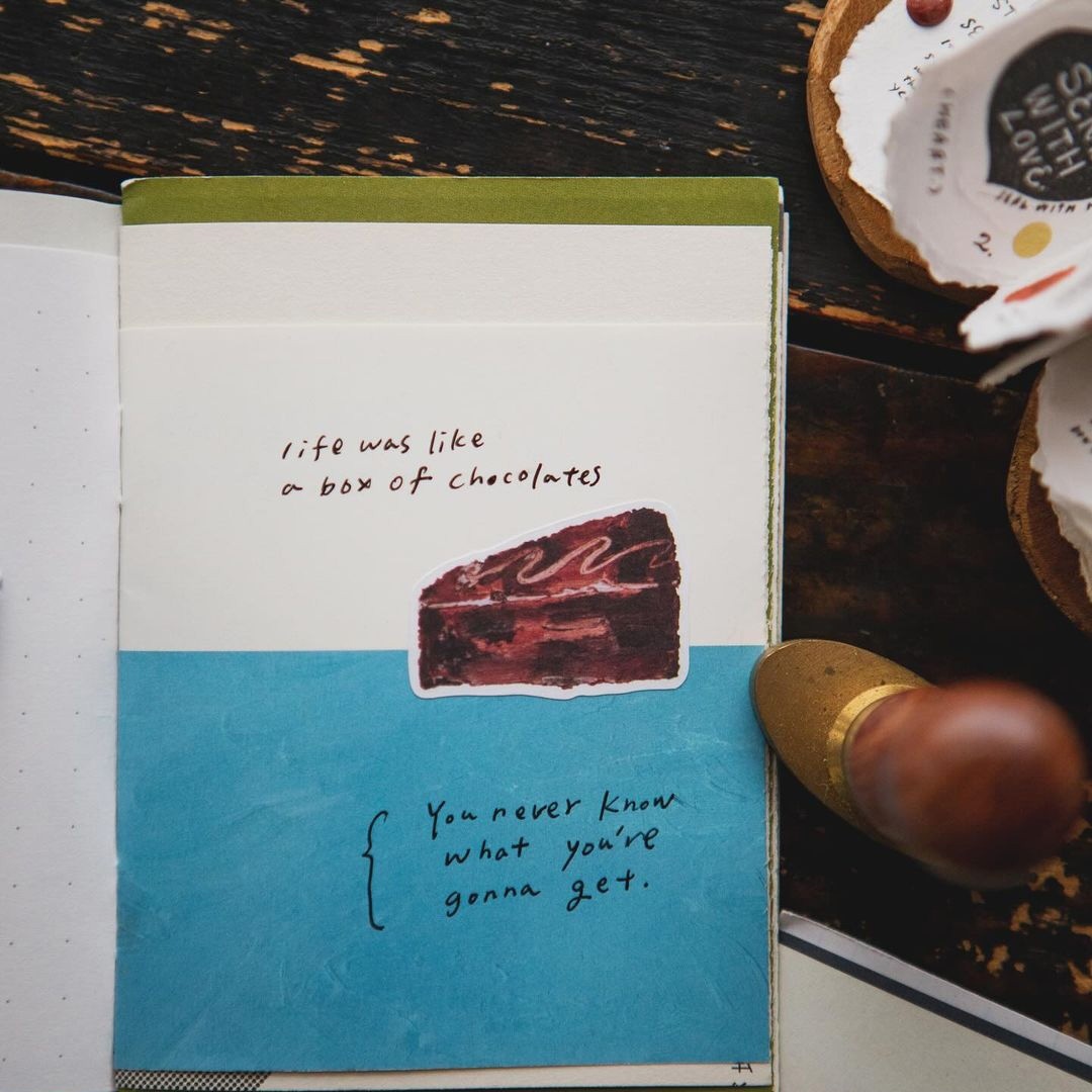 OURS Sticker Flakes - Chocolate