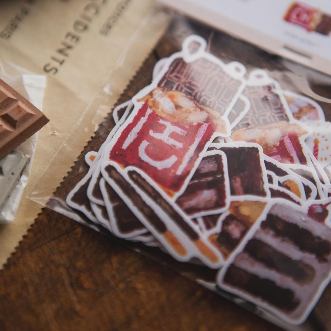 OURS Sticker Flakes - Chocolate