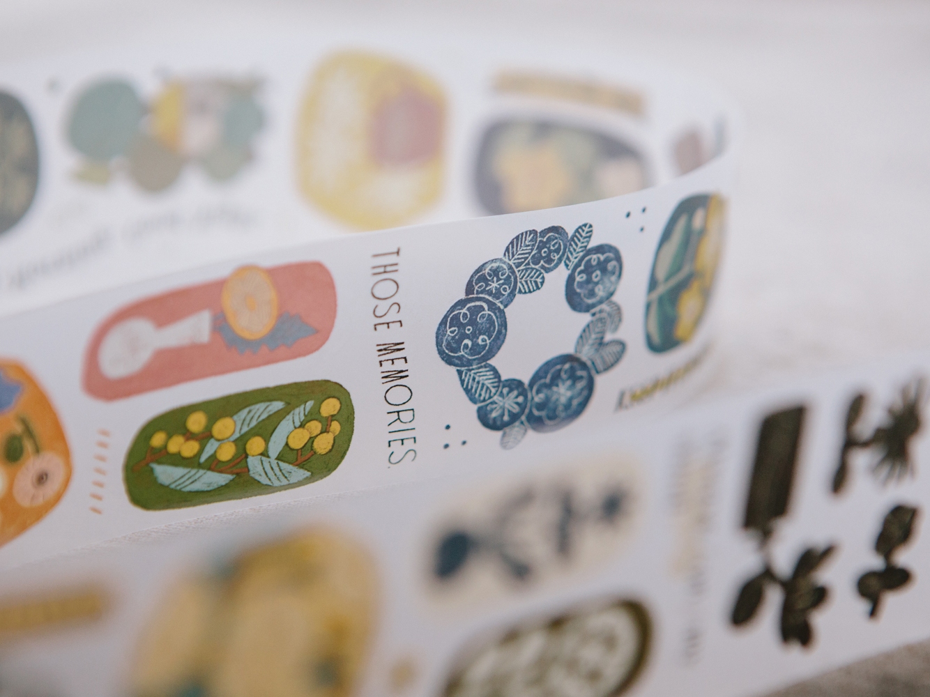 OURS Matte PET Tape - All the Flowers