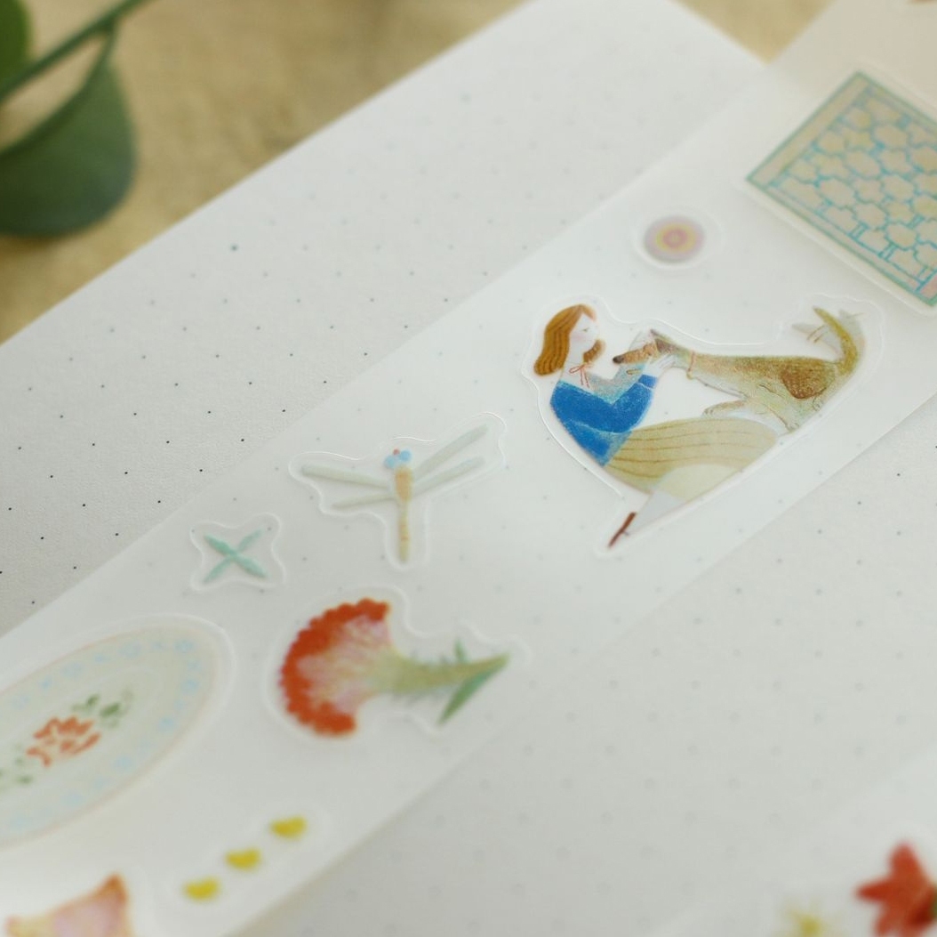 Teayou Kiss-Cut PET Tape - Amelie's Day Trip