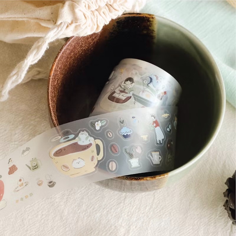 Teayou Kiss-Cut PET Tape - Uchi no Neko