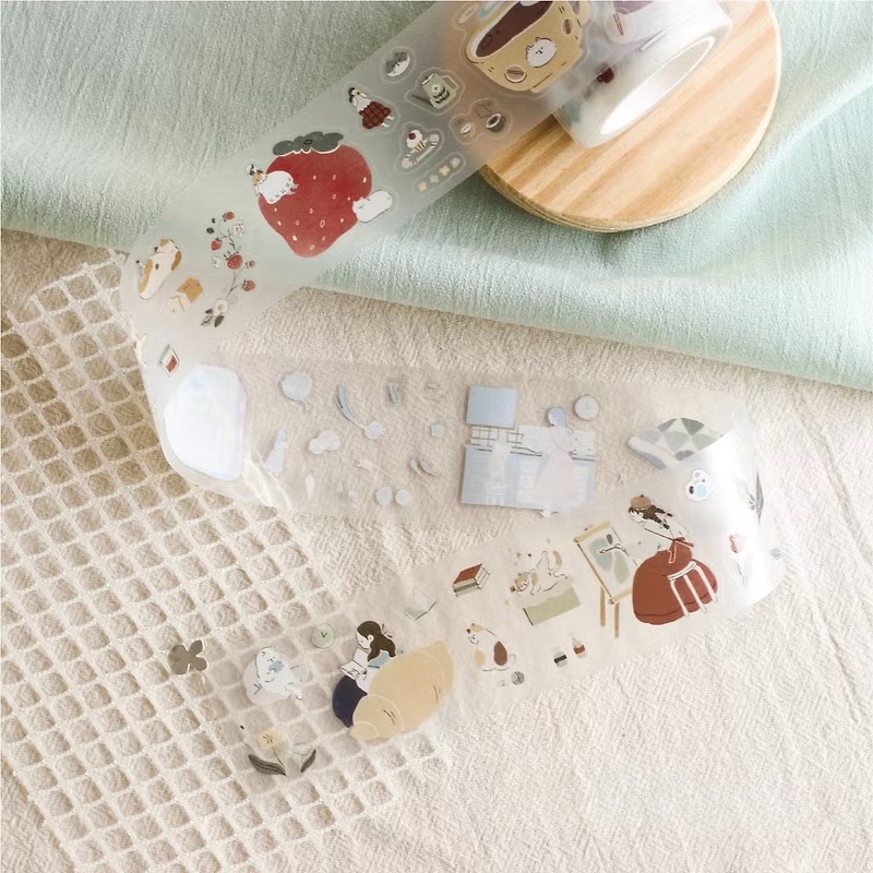 Teayou Kiss-Cut PET Tape - Uchi no Neko