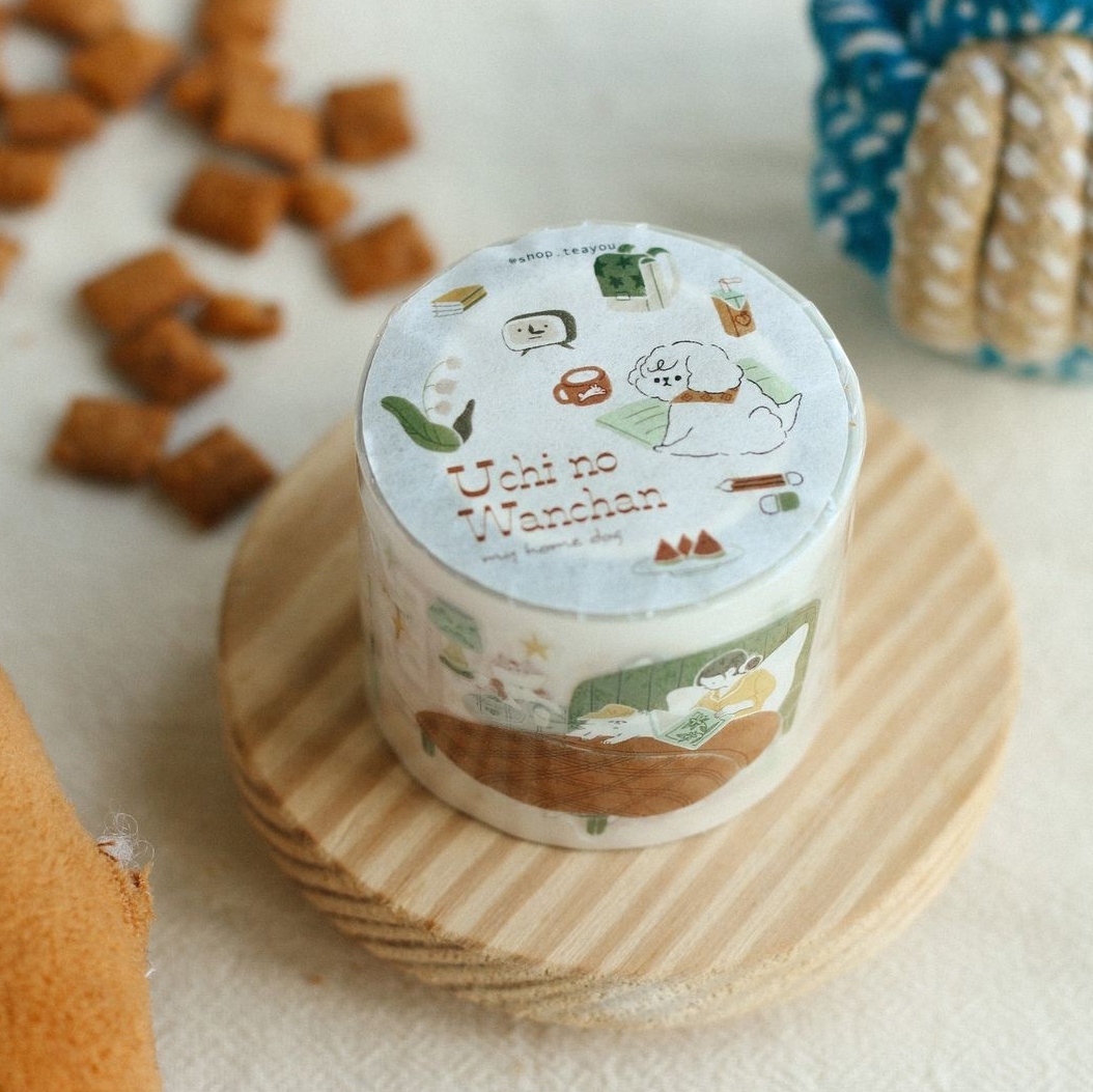 Teayou Kiss-Cut PET Tape - Uchi no Wanchan