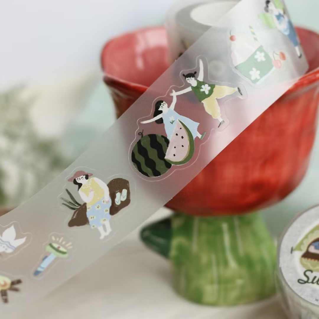 Teayou Kiss-Cut PET Tape - Summer Fairies
