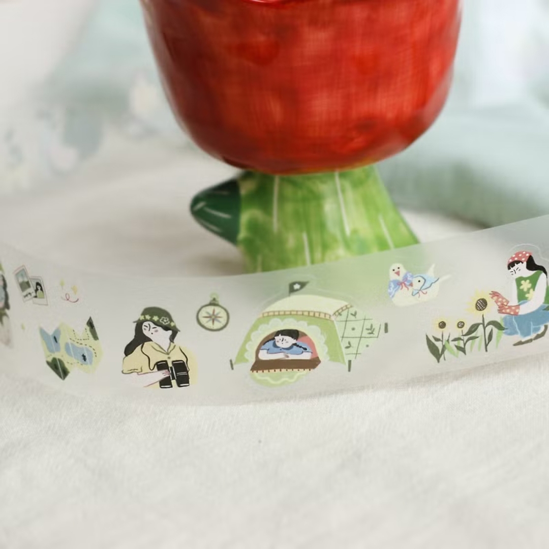Teayou Kiss-Cut PET Tape - Summer Fairies
