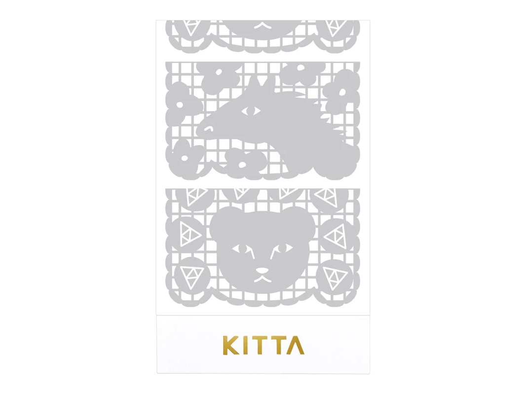 KITTA Washi Tape Stickers KITH010 - Lace