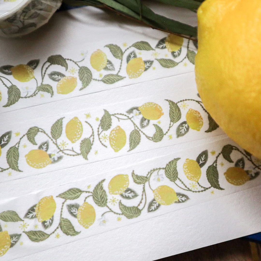 Keibunsha Washi Tape - Lemon