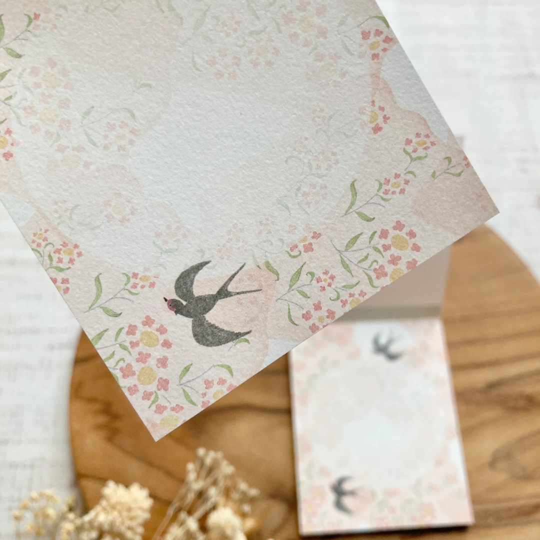 Merinomi Memo Pad - Swallow's Clothes