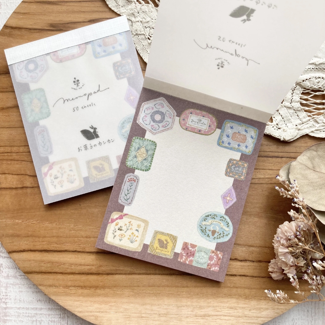Merinomi Memo Pad - Sweets