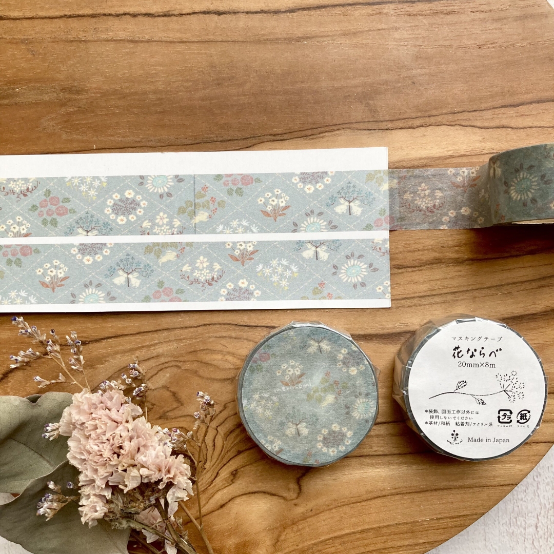 Merinomi Washi Tape - Flower Arrangement
