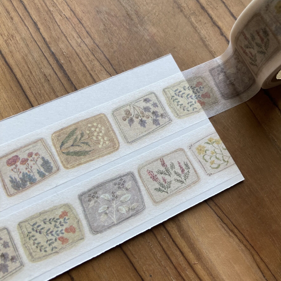 Merinomi Washi Tape - Imaginary Flower