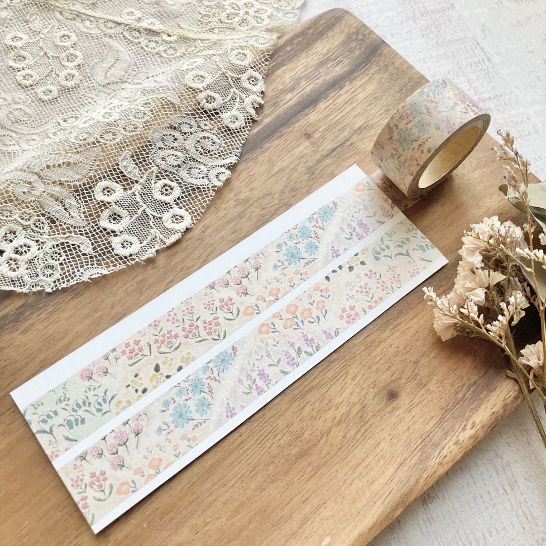 Merinomi Washi Tape - Patchwork Flower