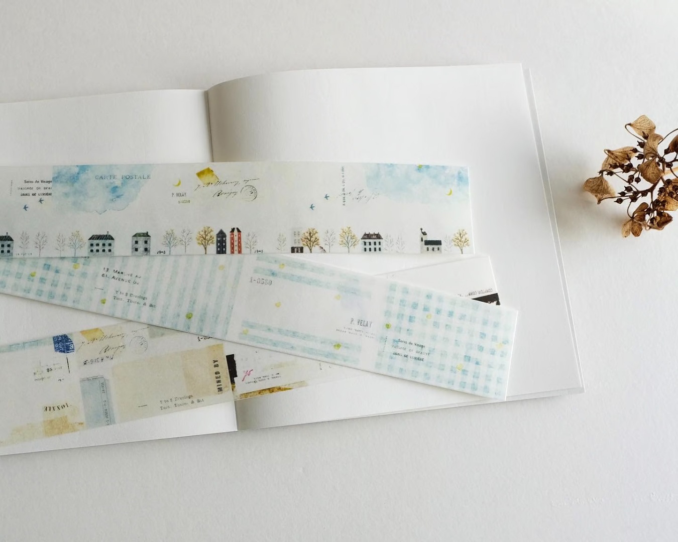 Yohaku Tracing Roll Sticky Note R-006 - Sanpomichi