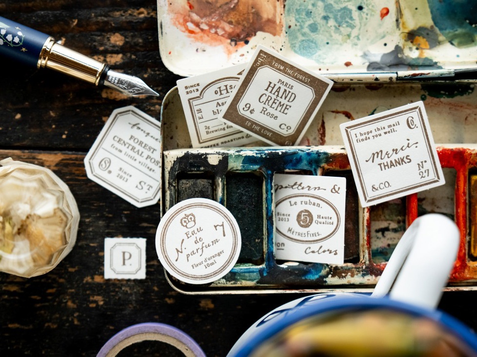 OURS Letterpress Book - Grocery Labels