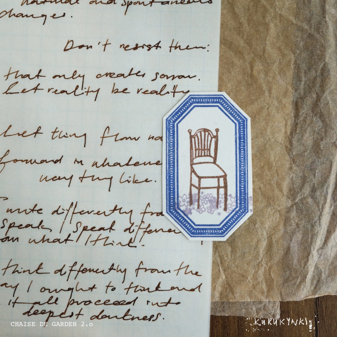 Kurukynki Stamp - Chaise De Garden