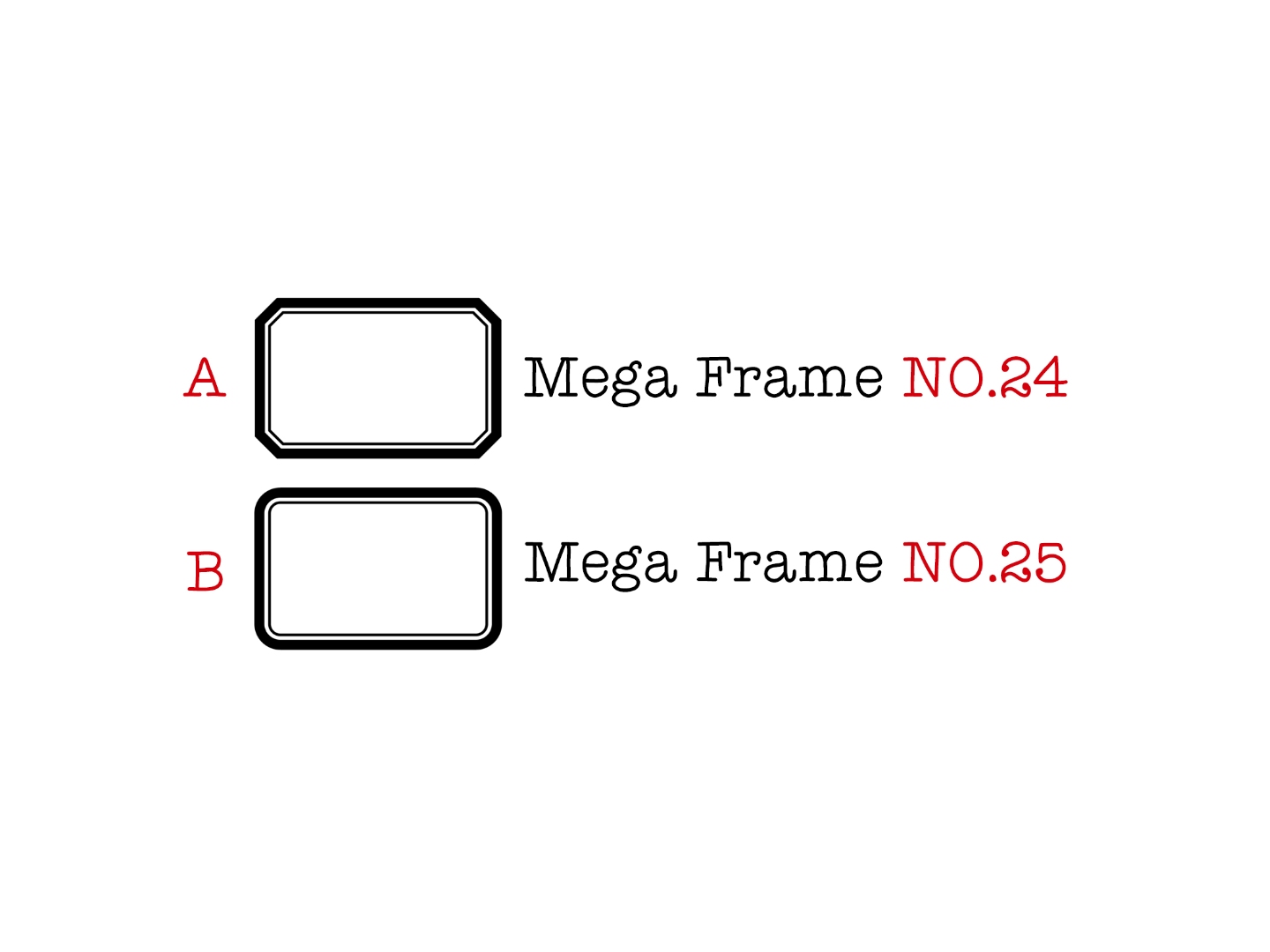 Kurukynki Stamp - Mega Frame