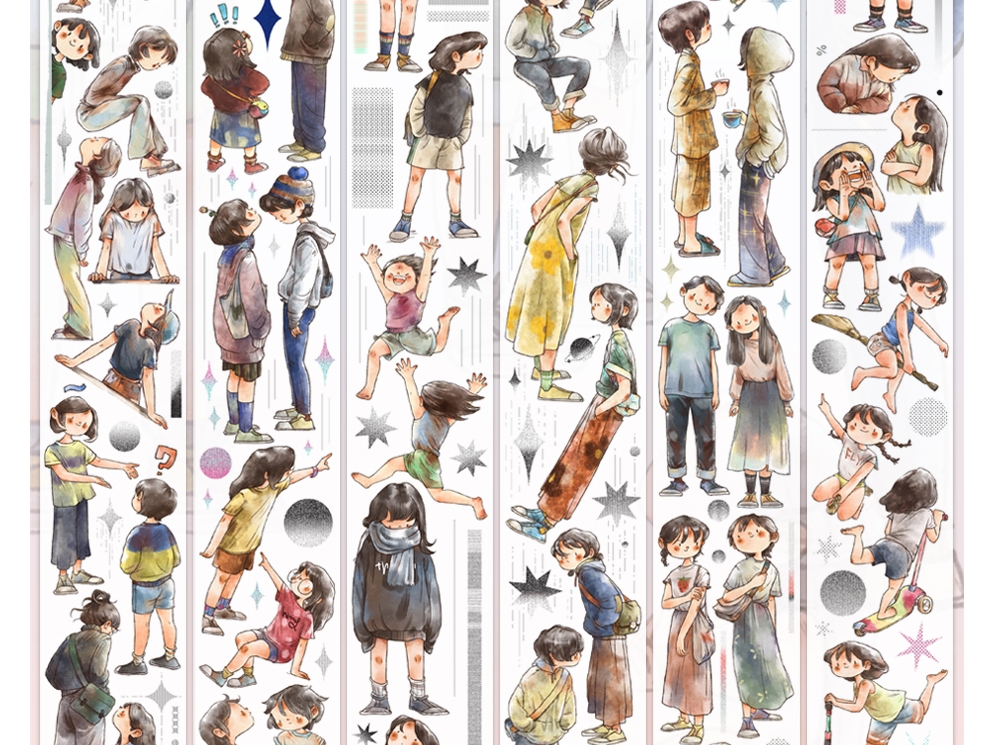 Nails Matte PET Tape - 27 Percent Symmetrical