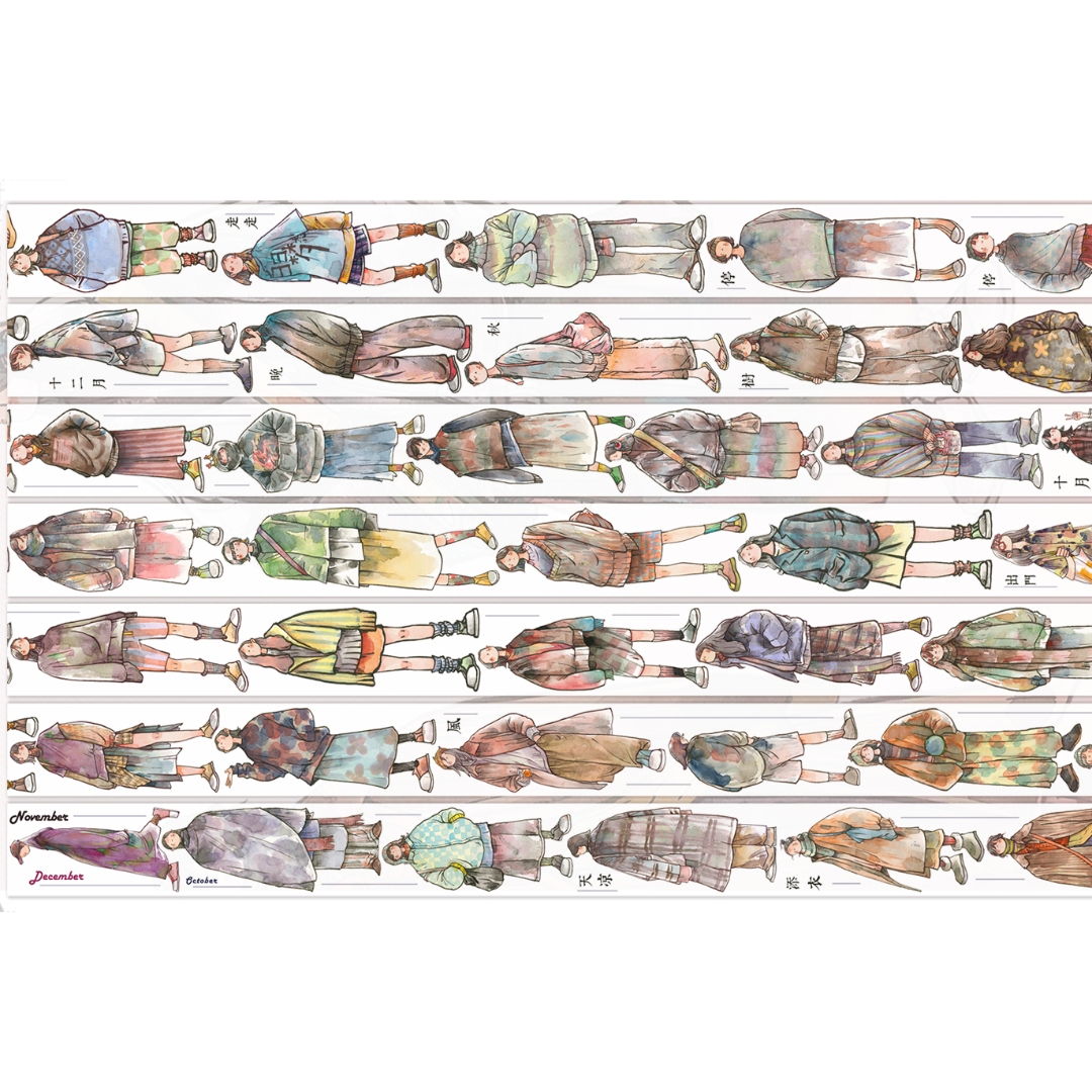 Nails Matte PET Tape - Around November