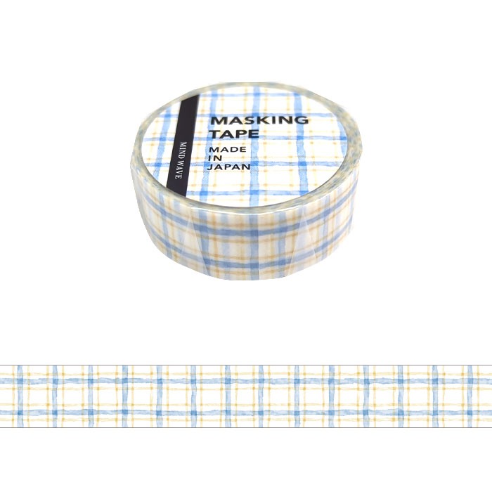 Mindwave Washi Tape - Check Pattern 7