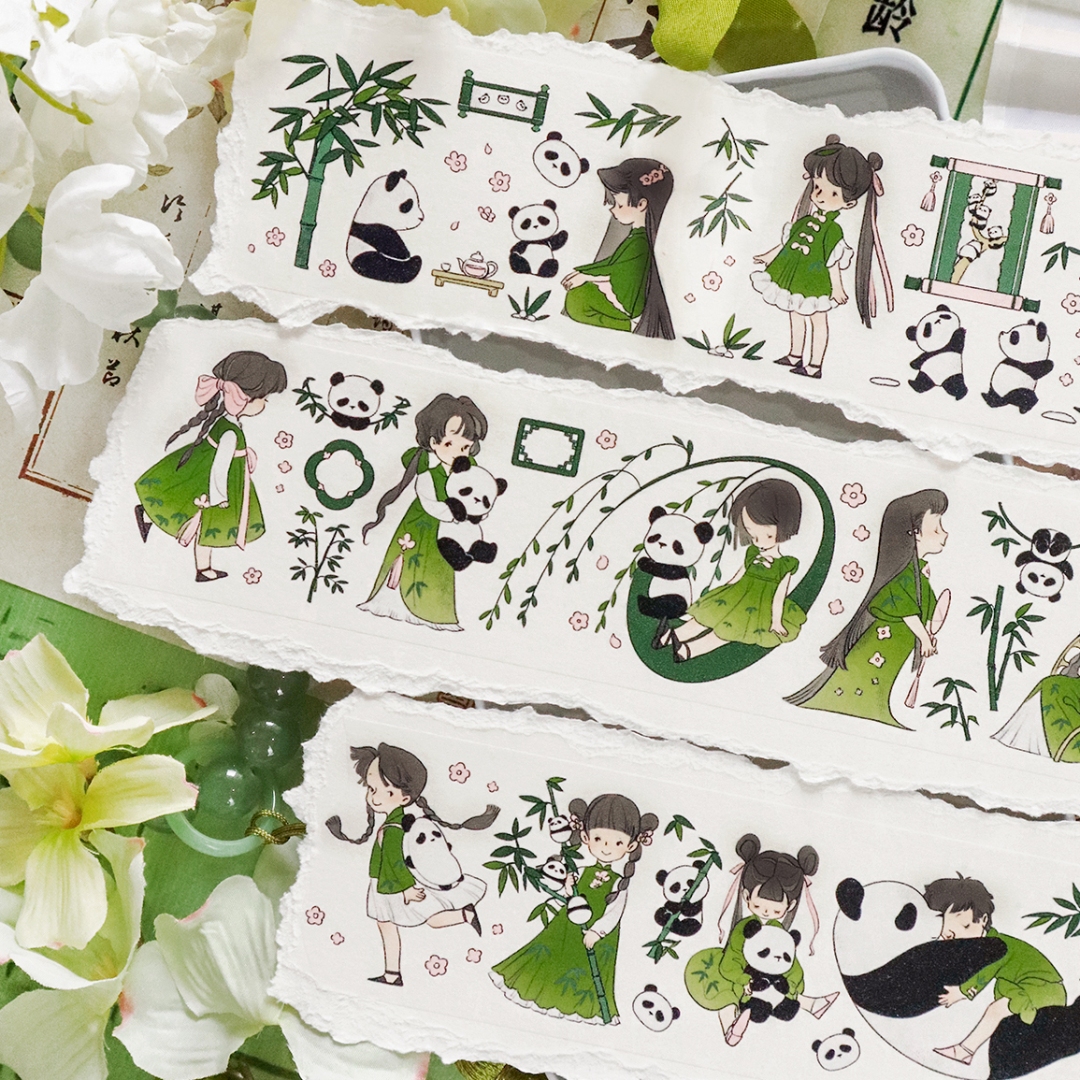 Baicangjia Studio PET Tape - Bamboo Ink