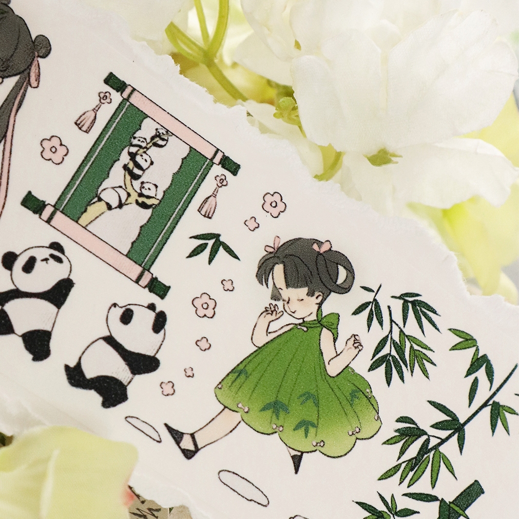 Baicangjia Studio PET Tape - Bamboo Ink