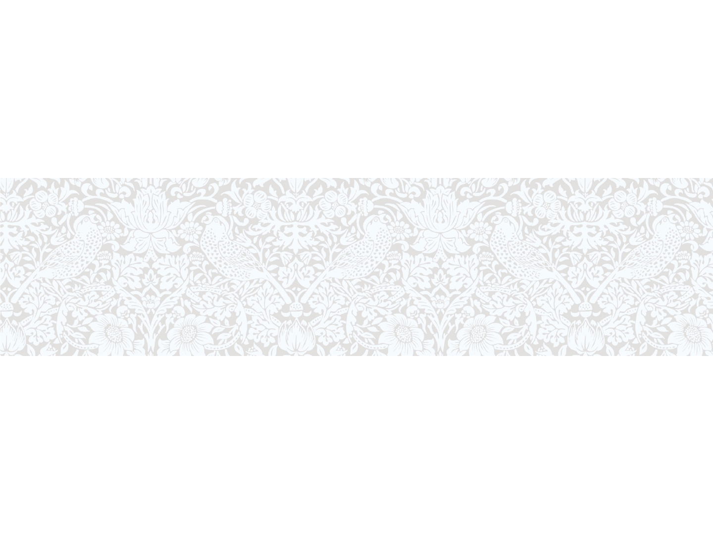 MT x William Morris Wide Washi Tape - Pure Strawberry Thief
