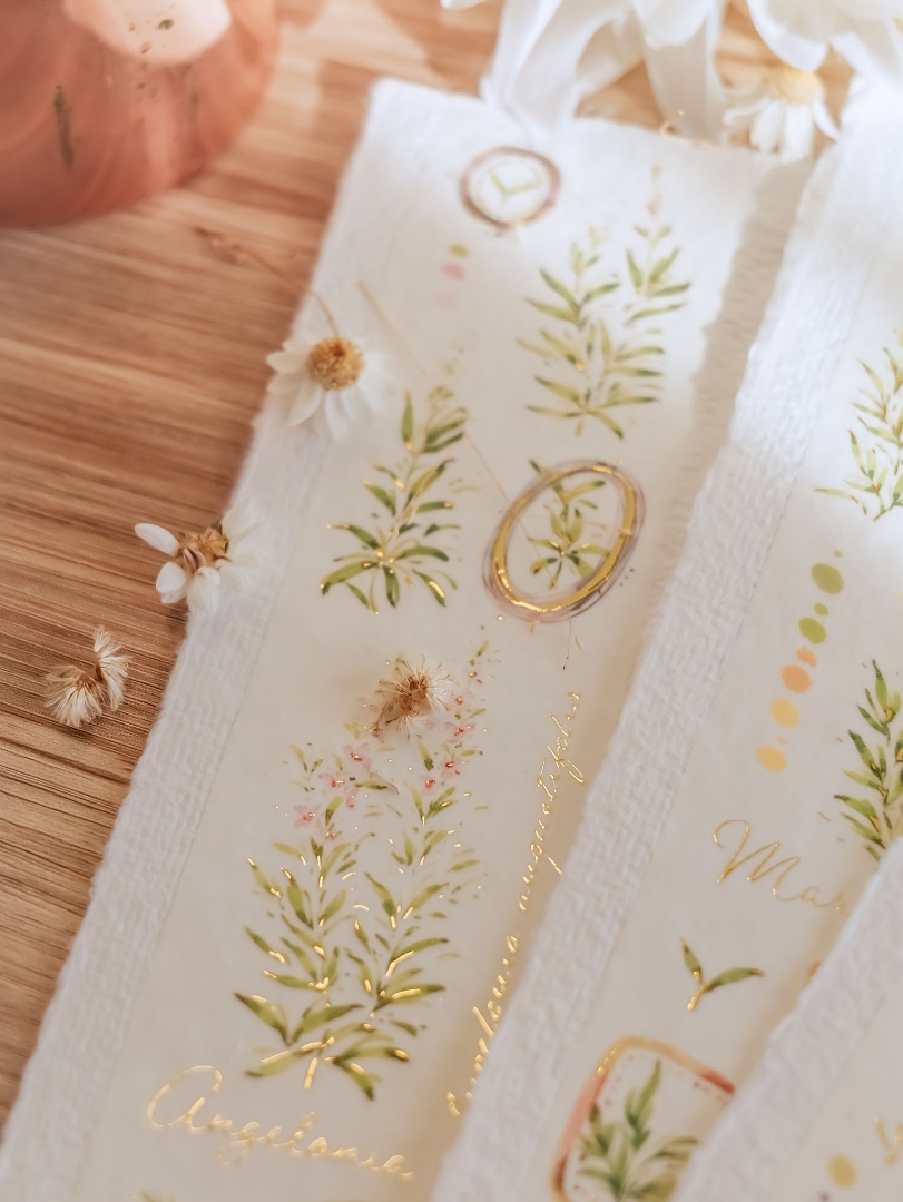 Meow Illustration Washi Tape A Year Of Blossom - Summer