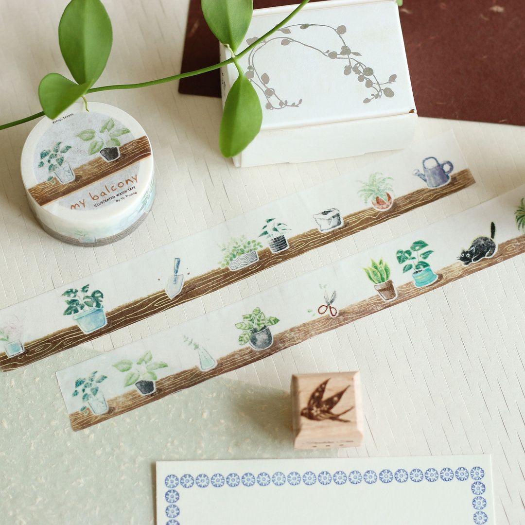 Teayou Washi Tape - My Balcony