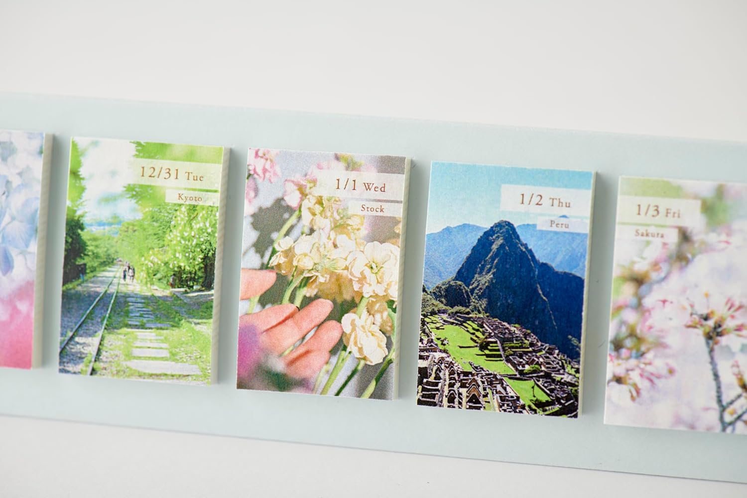 2026 Himekuri Daily Sticky Calendar - Memory